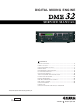 Yamaha DME 32 Service Manual