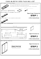 Wallbed Gallery D933 Assembly Manual