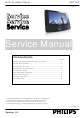 Philips PET723 Service Manual