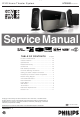 Philips HTS5200/12 Service Manual