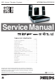 Philips HTS7202/12 Service Manual