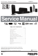 Philips HTS3376/12 Service Manual