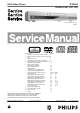 Philips DVD634 Service Manual