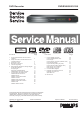 Philips DVDR3600/31 Service Manual