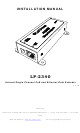 LAN Power LP-2340 Installation Manual