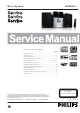 Philips MCM305/12 Service Manual