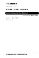 Toshiba B-SX6T Series Option Installation Manual