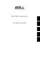 AXIS 211 Installation Manual