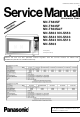 Panasonic NN-T583SF Service Manual
