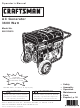 Craftsman 580.323610 Operator's Manual