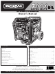 Generac Power Systems 1470-0 Owner's Manual