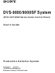 Sony DVS-9000SF User Manual