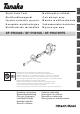 Tanaka SF-PH230S Handling Instructions Manual
