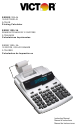Victor 1225-3A Series Instruction Manual