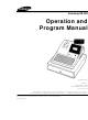 Samsung ER-650 Operation And Program Manual