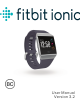 Fitbit Zip Ionic User Manual