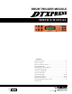 Yamaha DTXPRESS Service Manual