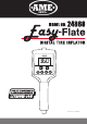 AME Fasy-Flate 24868 Manual