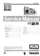 Philips FWC185/77 Service Manual