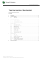 Sony Ericsson Z250 Test Instructions