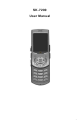 SK SK-7200 User Manual