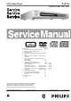 Philips DVD733 Service Manual