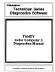 TANDY Color Computer 3 TRS-80 Diagnostic Manual
