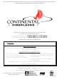 Continental Fireplaces CDVS 280-N Installation And Operation Instructions Manual