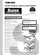 Toshiba MMU-AP0091H Owner's Manual Installation And Operation