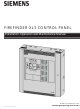 SIEMENS FIREFINDER-XLS INSTALLATION, OPERATION AND MAINTENANCE MANUAL