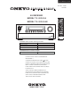 Onkyo TX-SR804 Service Manual