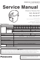 Panasonic NC-HU301P Service Manual