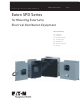 Eaton SPD160480D3M Instruction Manual