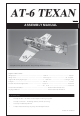 Seagull Models AT-6 TEXAN Assembly Manual