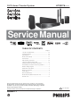 Philips HTS3276/93 Service Manual