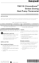 Honeywell T8611G Chronotherm Installation Instructions Manual
