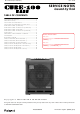 Roland CUBE-100 BASS Service Notes