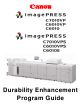 Canon imagePRESS C7010VP Program Manual