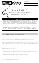 MSA Lynx Hoist User Instructions