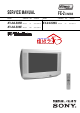 Sony Trinitron KV-24LS35B Service Manual