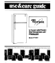 Whirlpool ET12PC Use & Care Manual