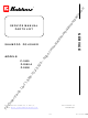 Koblenz P-1800 Service Manual