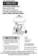 Sears, Roebuck and Co. BBQ-Pro 16310 Use And Care Manual