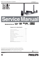 Philips HTS3357/12 Service Manual