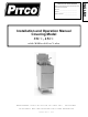 Pitco 35C+ Installation And Operation Manual