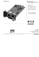 MGE UPS Systems 66102 Installation Manual