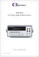 Picotest M3500A Service Manual