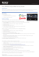 Sony BRAVIA EX650 SERIES Setup Manual