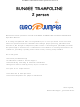 Eurojumper BUNGEE TRAMPOLINE Operational Manual