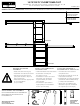 Estate CLSHK16SW Assembly/Installation Instructions